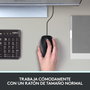 Logitech B100 Ratón Óptico USB Negro